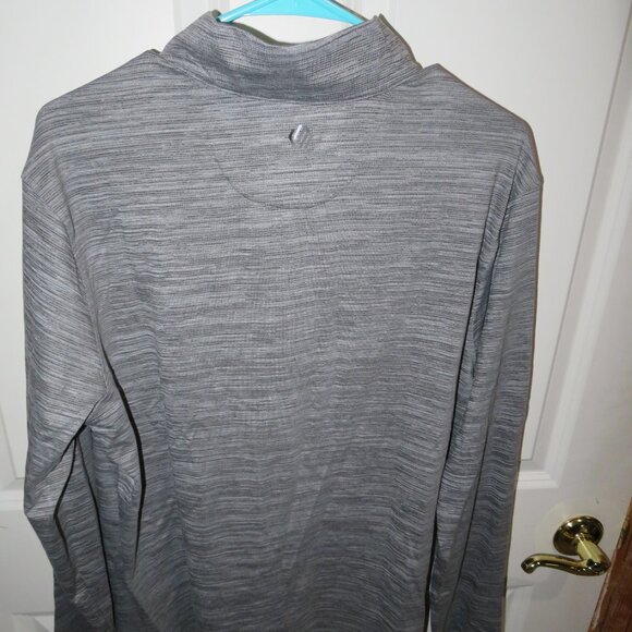 Johnston & Murphy XC4 Quarter Zip Pullover Large L Gray NWT - Picture 5 of 5